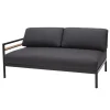 CASA Hanna Lounge Banco Negro| Conjuntos Lounge