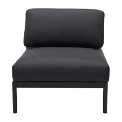 CASA Hanna Lounge Butaca Negro| Conjuntos Lounge