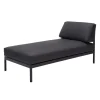 CASA Hanna Tumbona Lounge Negro| Conjuntos Lounge