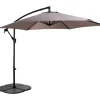 CASA Hawai Parasol Colgante Sin Pie Taupe| Parasoles