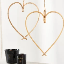 CASA Heart Decoracion Colgante Natural| Decoracion Colgante