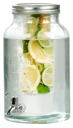 CASA Ice Bidon Con Grifo Transparente| Dispensadores Bebidas