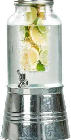 CASA Ice Bidon Con Grifo Transparente| Dispensadores Bebidas
