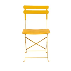 CASA Imperial Silla Amarillo| Sillas De Jardín