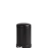 CASA Industria Cubo Con Pedal 5L Negro| Papeleras