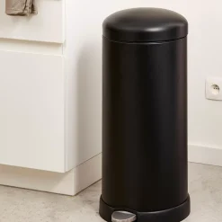 CASA Industria Cubo De Pedal 27 L Negro| Cubos De Basura