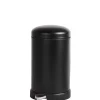 CASA Industria Cubo De Pedal 12 L Negro| Cubos De Basura