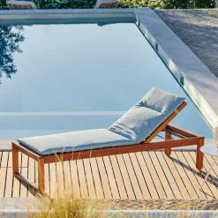 CASA Island Eco Cojin Para Tumbona Aguamarina| Cojines De Jardín