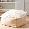 CASA Jacki Tejido Teddy Blanco| Pufs