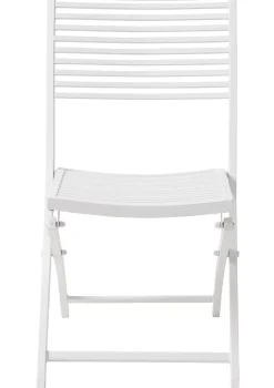 CASA Jesse Silla Plegable Blanco, Beis| Sillas De Jardín