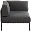 CASA Jumbo Silla Esquinera Negro| Conjuntos Lounge