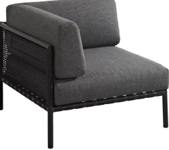 CASA Jumbo Silla Esquinera Negro| Conjuntos Lounge