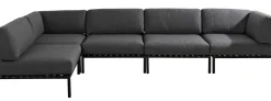 CASA Jumbo Silla Esquinera Negro| Conjuntos Lounge