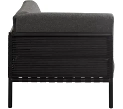 CASA Jumbo Silla Esquinera Negro| Conjuntos Lounge