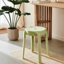 CASA Karlus Taburete Verde| Taburetes