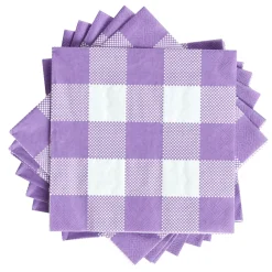 CASA Karo Paquete De 20 Servilletas Morado| Servilletas