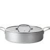 CASA Kastrol Olla Con Tapa Plateado| Sartenes