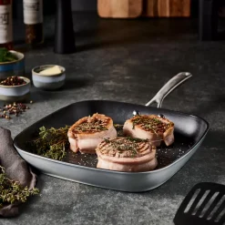 CASA Kastrol Plancha Plateado| Sartenes