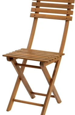CASA Kos Silla Plegable Natural| Sillas De Jardín
