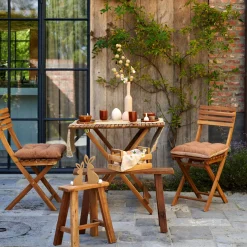 CASA Kos Silla Plegable Natural| Sillas De Jardín