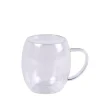 CASA Lagom Taza De Doble Pared Transparente| Tacitas