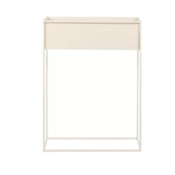 CASA Largo Macetero Crema| Soportes Para Plantas