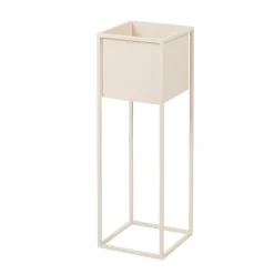 CASA Largo Macetero Crema| Soportes Para Plantas
