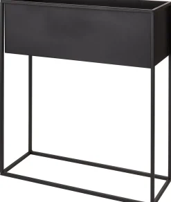 CASA Largo Macetero Negro| Soportes Para Plantas