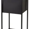 CASA Largo Macetero Negro| Soportes Para Plantas