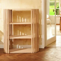 CASA Latto Estanteria De Pared Natural| Estanterías