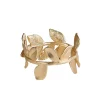 CASA Leafs Anillo/Servilleta Dorado| Anillos Para Servilletas
