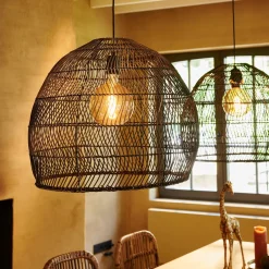 CASA Lewis Pantalla Negro| Lamparas Colgantes