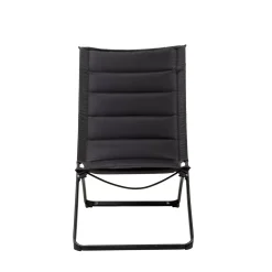 CASA Liza Silla Plegable Negro| Hamacas De Playa