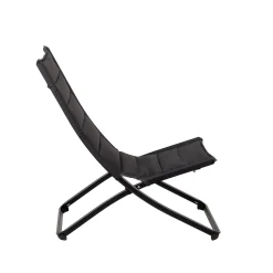 CASA Liza Silla Plegable Negro| Hamacas De Playa