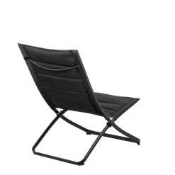 CASA Liza Silla Plegable Negro| Hamacas De Playa