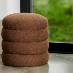 CASA Lobby Puf Marron| Pufs