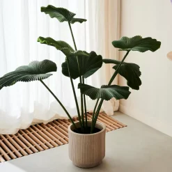 CASA Lotus Planta Verde| Plantas Artificiales