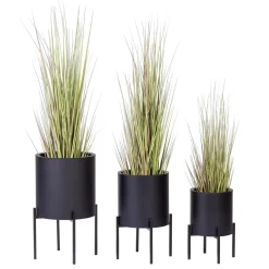 CASA Lounge Macetero Negro| Maceteros De Jardín