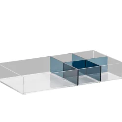 CASA Luxacryl Organizador Transparente| Accesorios De Tocador