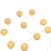 CASA Lynn Guirnalda Bola 10 Leds Beis| Guirnaldas De Luz