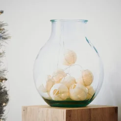 CASA Lynn Guirnalda Bola 10 Leds Beis| Guirnaldas De Luz
