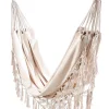 CASA Macrame Hamaca Blanco Blanco Apagado| Hamacas