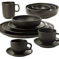 CASA Magma Plato Negro| Platos