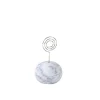 CASA Marble Tarjetero Blanco| Identificadores De Mesa