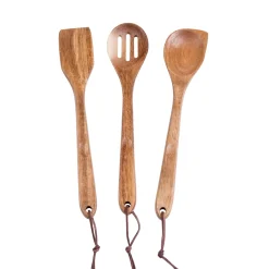 CASA Marcus Espatula Abierta Natural| Instrumentos De Cocina