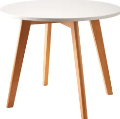 CASA Mathias Mesa Para Ninos Blanco, Natural| Muebles Para Niños