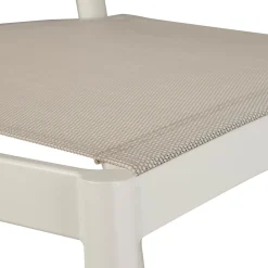 CASA Mavas Silla Apilable Blanco| Sillas De Jardín