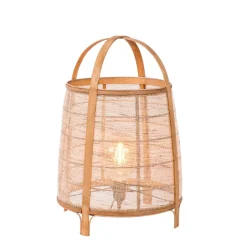 CASA Maya Xl Lampara De Mesa Natural| Lamparas De Mesa