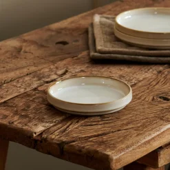 CASA Mineral Marble Plato Blanco| Platos