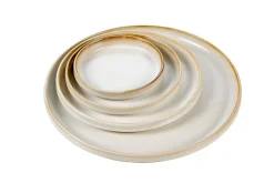 CASA Mineral Marble Plato Blanco| Platos